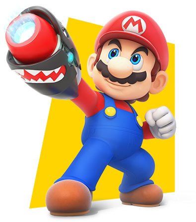 Mario Stats Posing - Mario And Rabbids Mario (400x500)