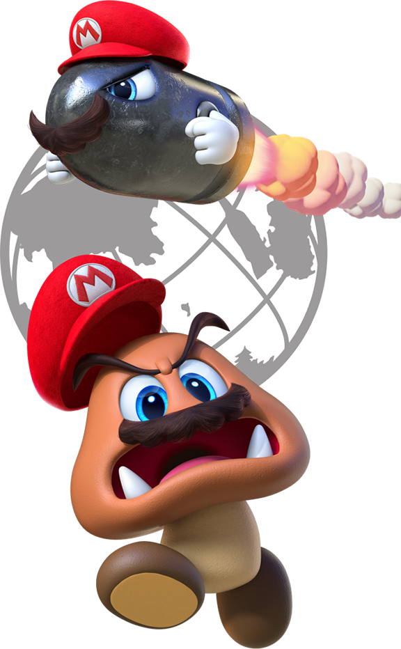 Super Mario Odyssey - Super Mario Odyssey Goomba (576x932)