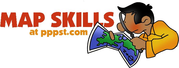 Free Clipart For Teachers Clothing - Map Skills Geography (709x268)