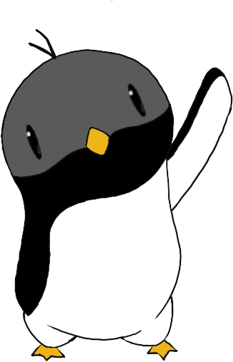 Penguin Stickers Messages Sticker-4 - Adã©lie Penguin (612x612)