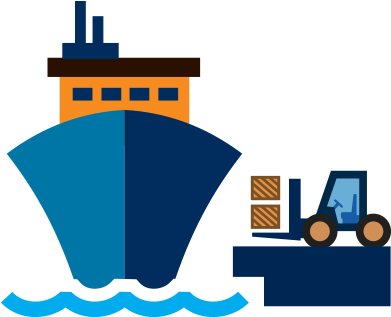 Blow To Us Ports - Port Export Icon Png (450x316)