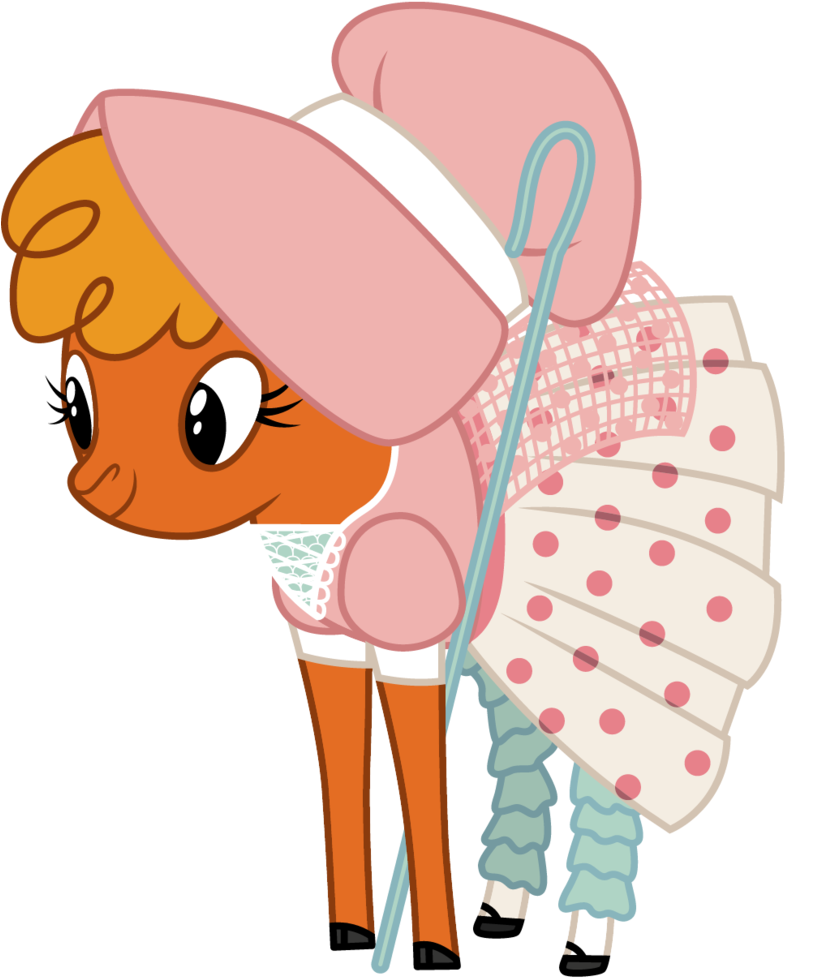 Little Strongheart As Bo Peep By Cloudyglow - My Little Pony: Friendship Is Magic (1001x1213)