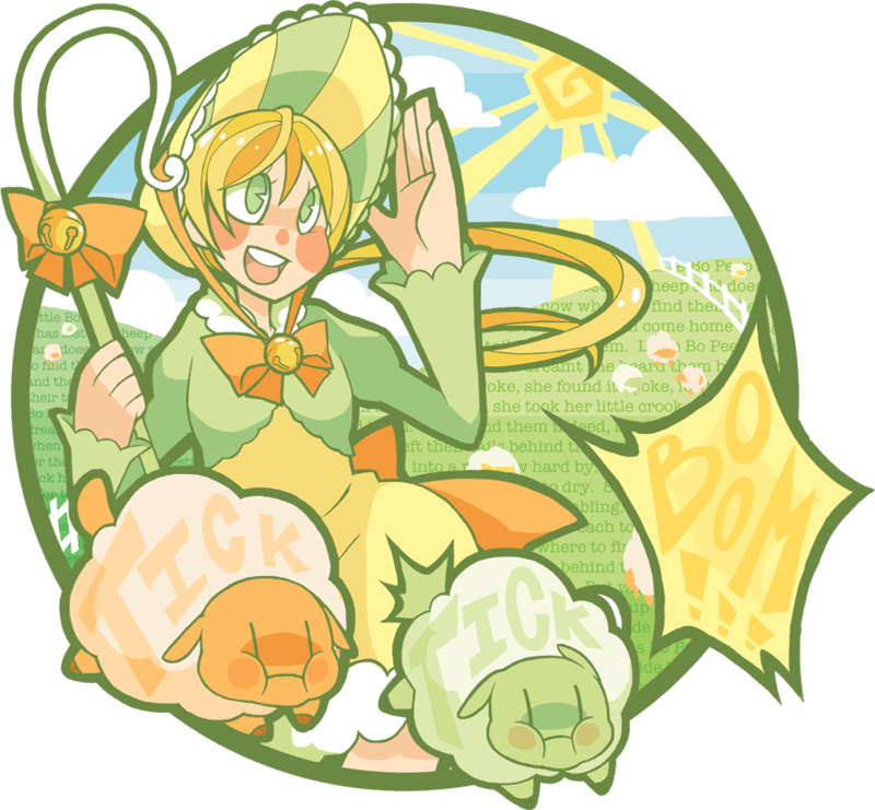 Bo-peep By Kiwifie - Cartoon (800x741)