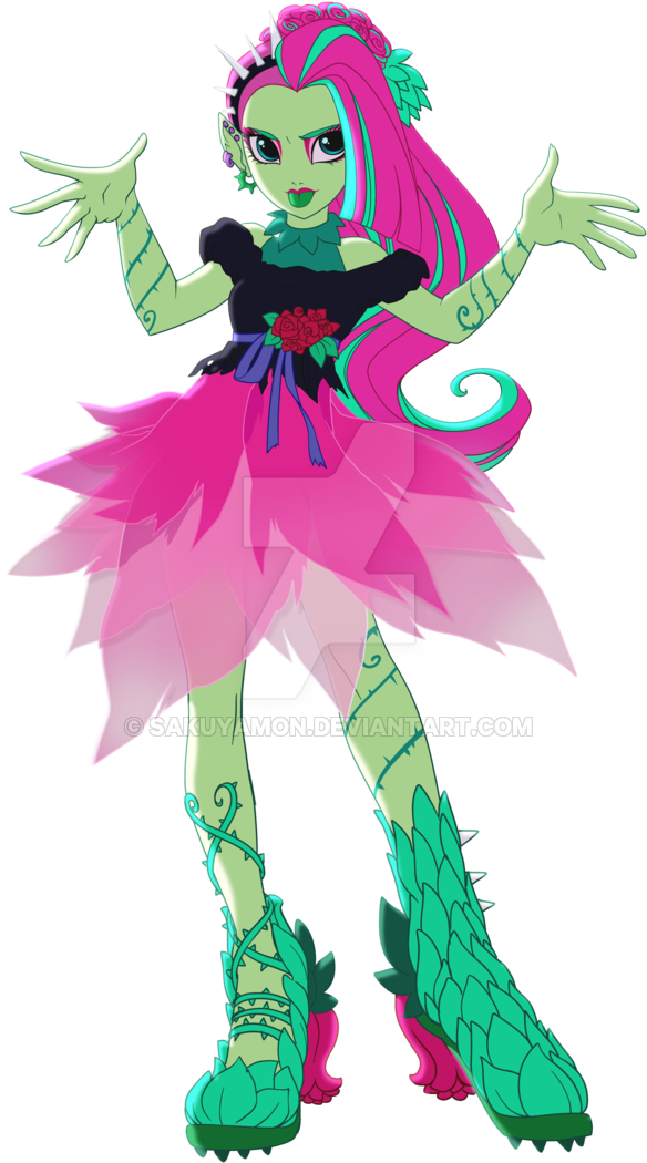 Ever After High Venus By Sakuyamon On Deviantart - Ever After High Art (600x1095)