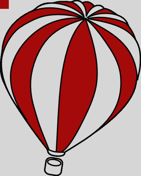 Hot Air Balloon Clip Art Outline Balloon Clipart Outline - Keep Your Hands Clean (480x597)