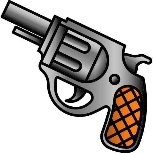 Old School Gun Tattoo By Last Port - Old School Gun Tattoo (512x512)