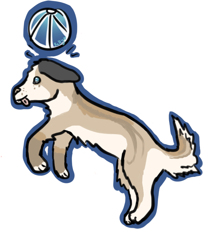 My Main Examples Are X X X - Dog Catches Something (871x845)