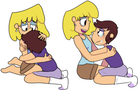 Loud Sister Tumblr - Cartoon (500x393)