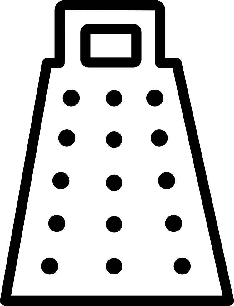 Metallic Cheese Grater Comments - Kitchen Utensil (750x981)