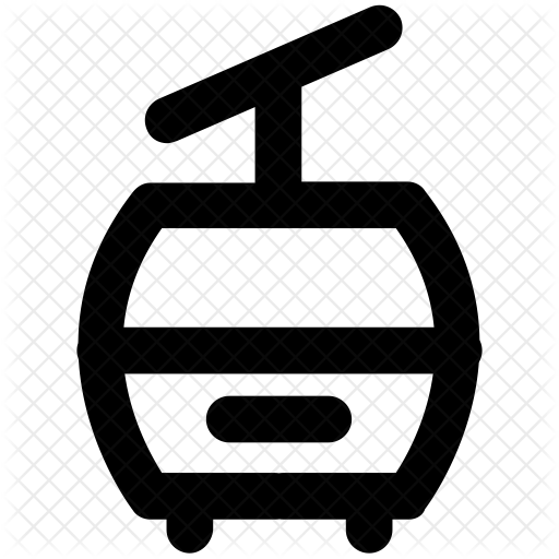 Chairlift Icon - Aerial Tramway (512x512)