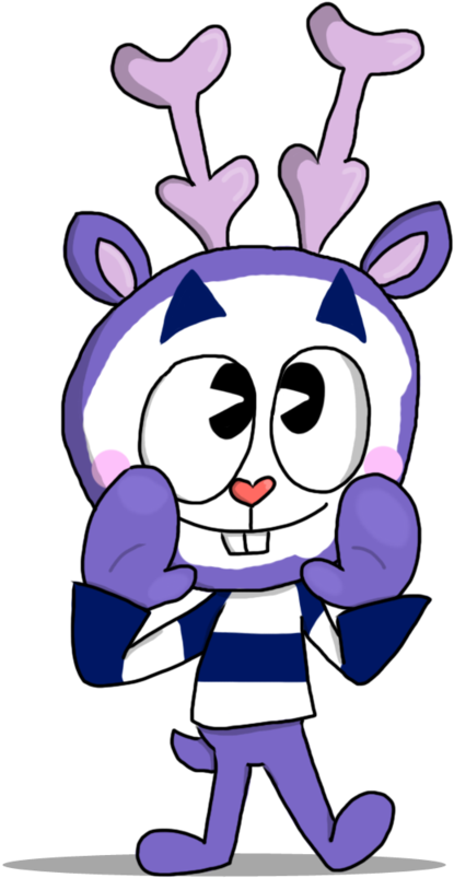 Mime By Zootycutie - Happy Tree Friends (800x1000)