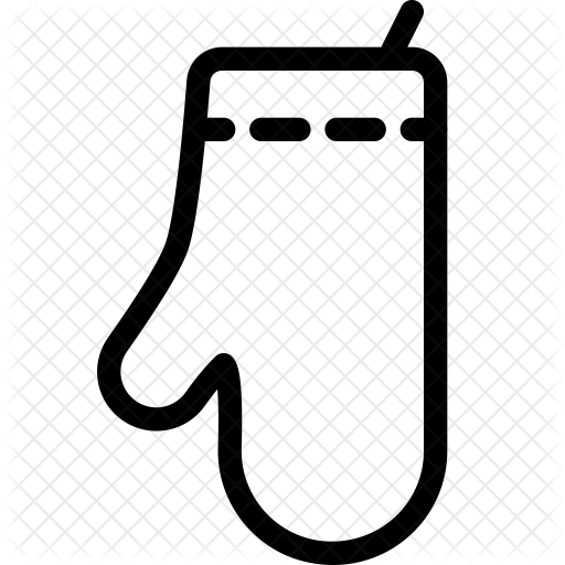 Oven Gloves Icon - Oven Gloves Icon (512x512)
