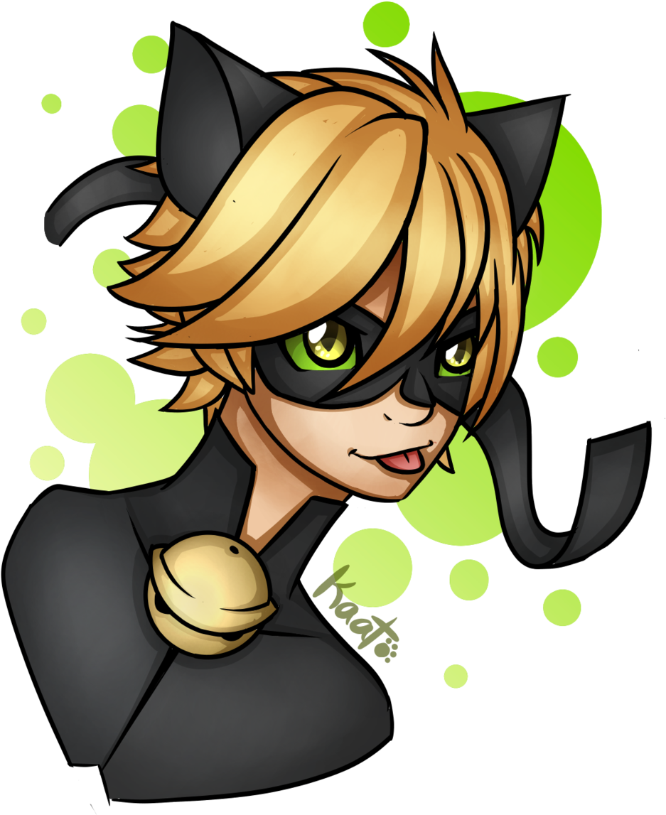Chat Noir By Cheschire-kaat - Miraculous: Tales Of Ladybug & Cat Noir (1024x1295)