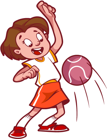 Dodgeball Cartoon Stock Photography Clip Art - Völkerball Bilder (559x616)