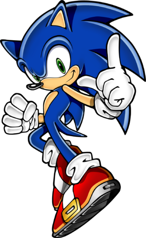 Rush Sonic Pose - Sonic Rush Game Ds (294x479)