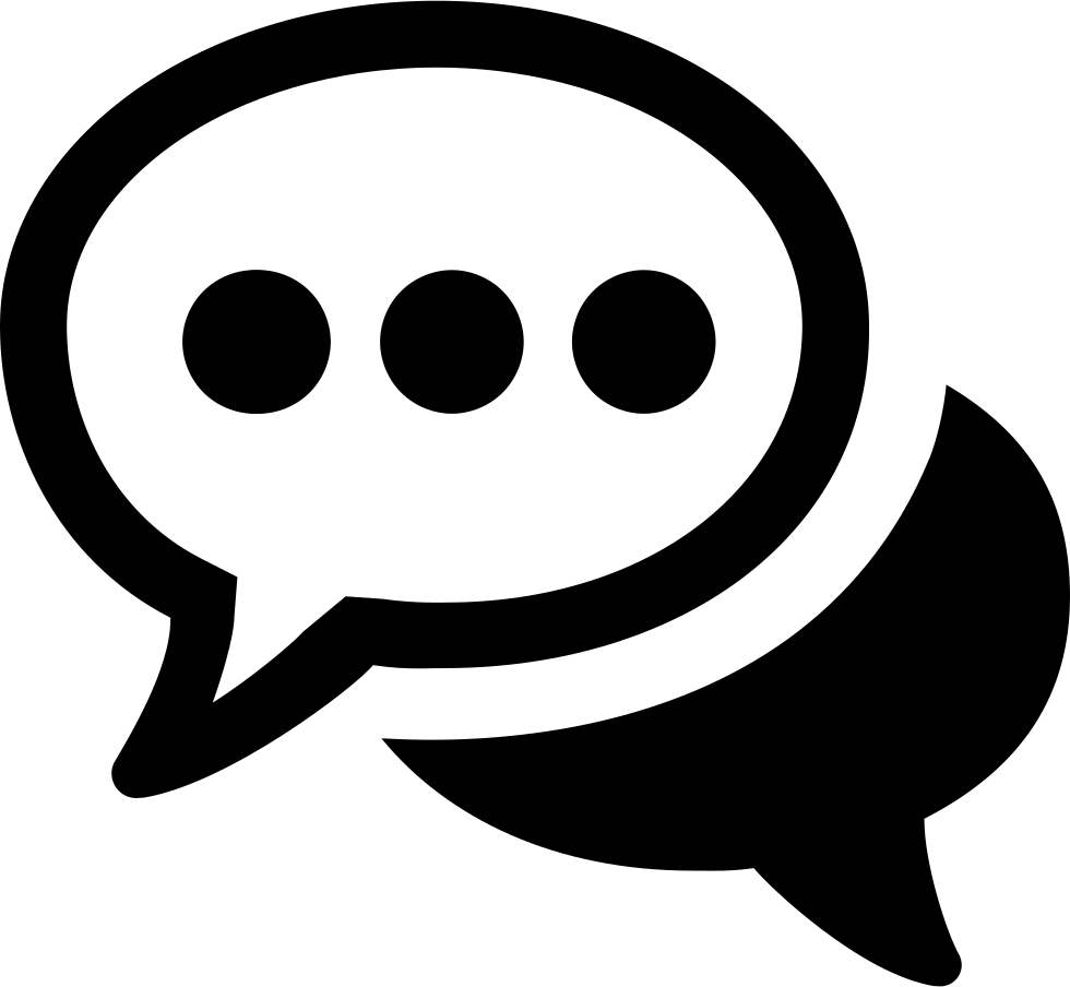 Chat Comments - Chat Vector Icon Png (980x904)