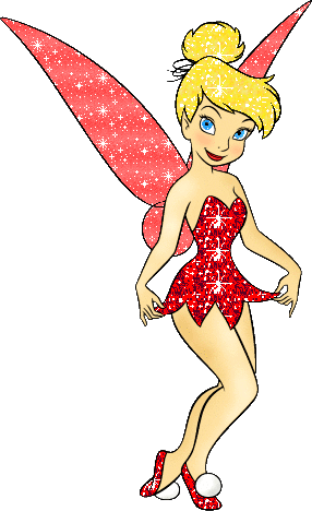 Sexy Tinkerbell Clip Art - Tinkerbell Happy 4th Of July (286x468)