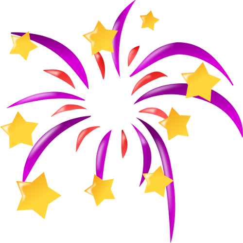 Your Financial Support Helps Hrps Continue To Raise - Dessin De Feux D Artifice (500x499)