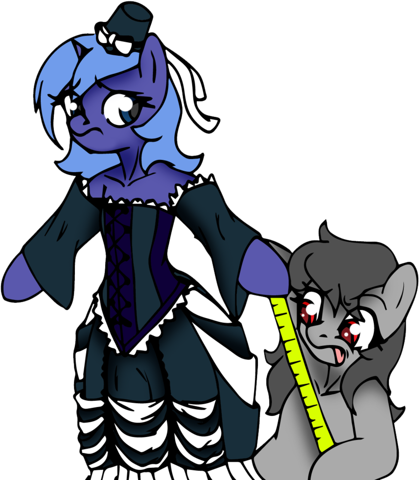 Dankodeadzone, Bipedal, Clothes, Corset, Dress, Hat, - Cartoon (915x1024)