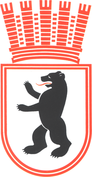 Wappen West Berlin 1935 1954//ost Berlin 1935 - East Berlin Coat Of Arms (313x600)
