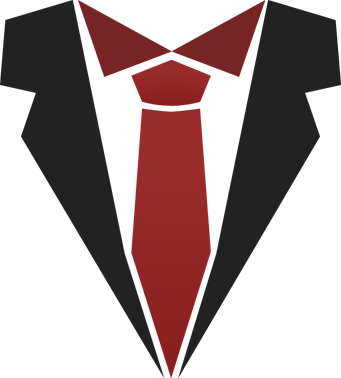 Red Bow Tie Clip Art Download - Suit And Tie No Background (341x378)