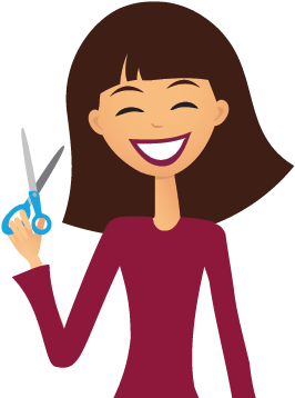 Scrapbook Crop Sponsor - Cartoon (326x375)