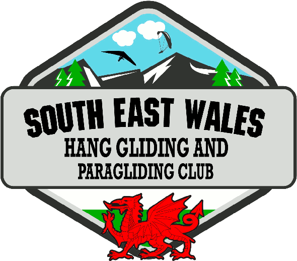 Sewhgpg-logo - South East Wales Hang Gliding And Paragliding Club (600x532)
