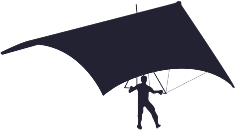 Paragliding Sport Silhouette 1 Transparent Png - Paragliding (512x512)