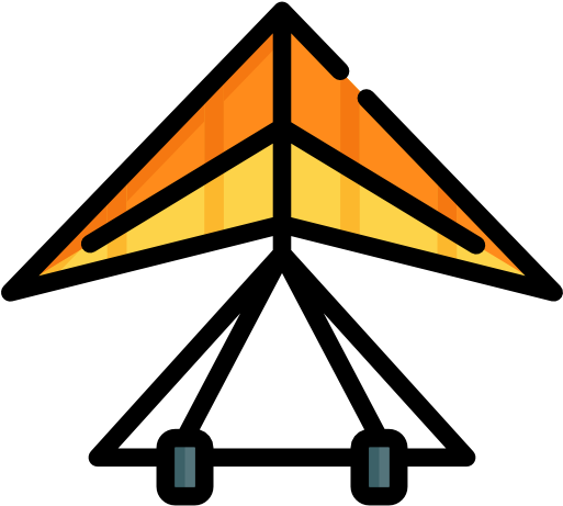 Hang Glider Free Icon - Hang Gliding (512x512)