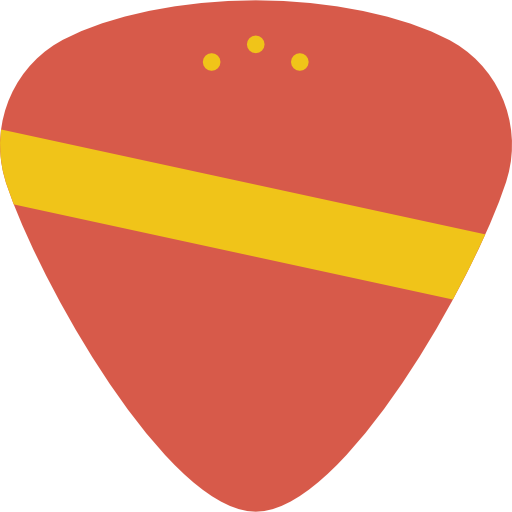 Guitar Pick Free Icon - Plectrum (512x512)