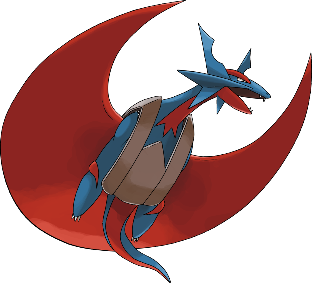 Mega Salamence By Theangryaron Mega Salamence By Theangryaron - Pokemon Mega Evolution Salamence (1024x928)