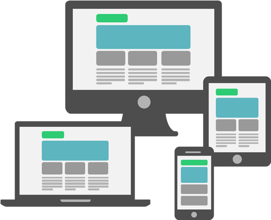 Website Design Services - Mobile Responsive Png (570x450)