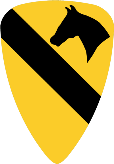 1st Cavalry Division - United States Cavalry Patch (401x600)