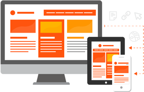 Responsive Website Design Company In India - Sitio Web Responsive Png (500x327)