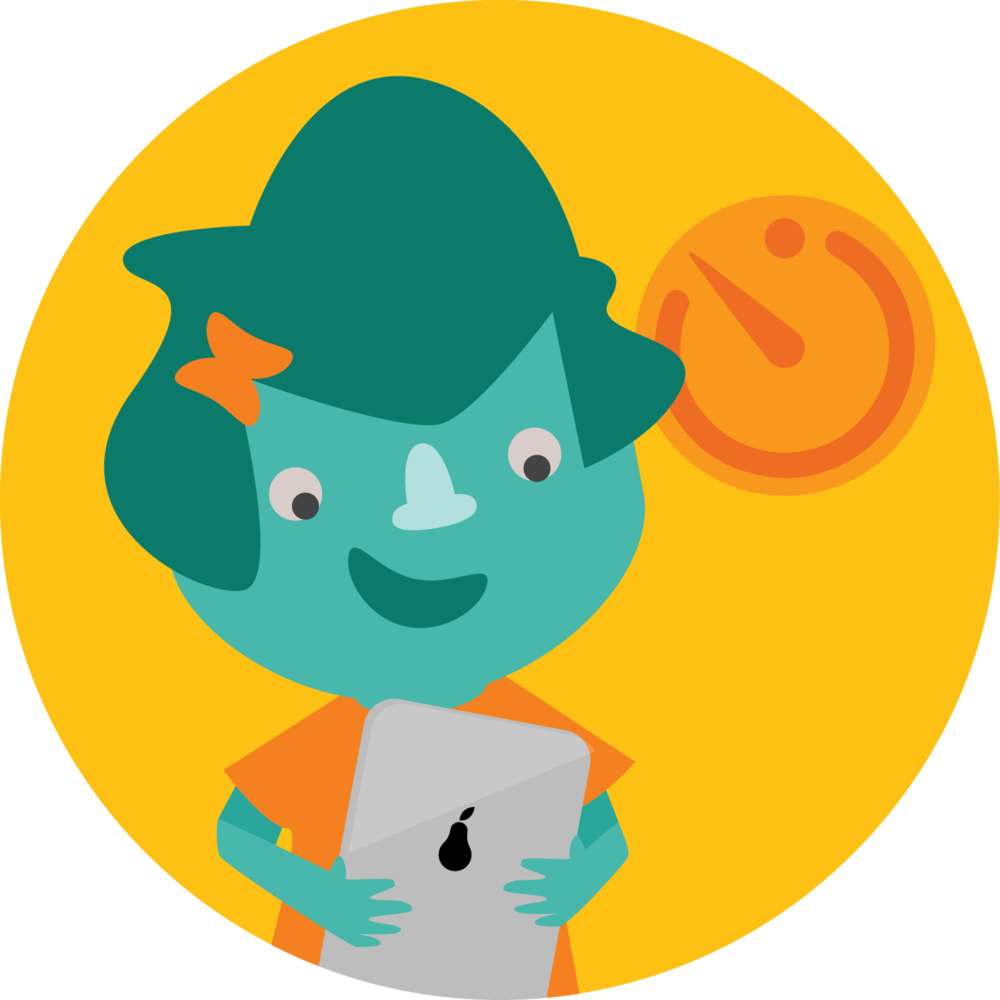 Povi Child Self Control Pear-01 - Self-control (1000x1000)