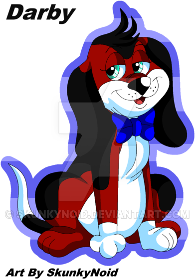 Darby The Beagle By Skunkynoid - Beagle (400x576)