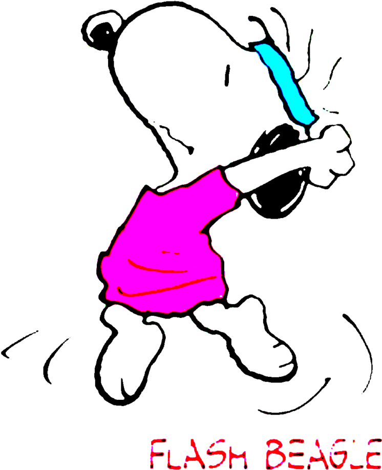 Snoopy Flash Beagle By Bradsnoopy97 - Snoopy Flash Beagle By Bradsnoopy97 (830x962)