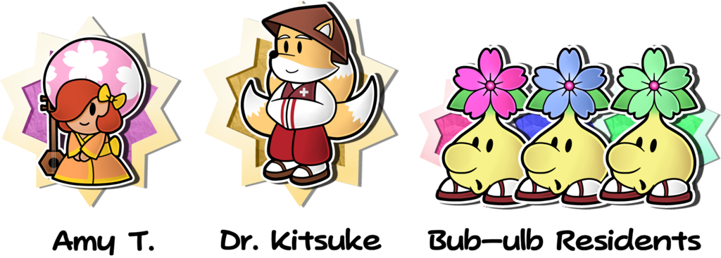 Tab Npcs ~ Merrycherry Town 2 By Zieghost - Paper Mario Partner Ocs (1024x367)