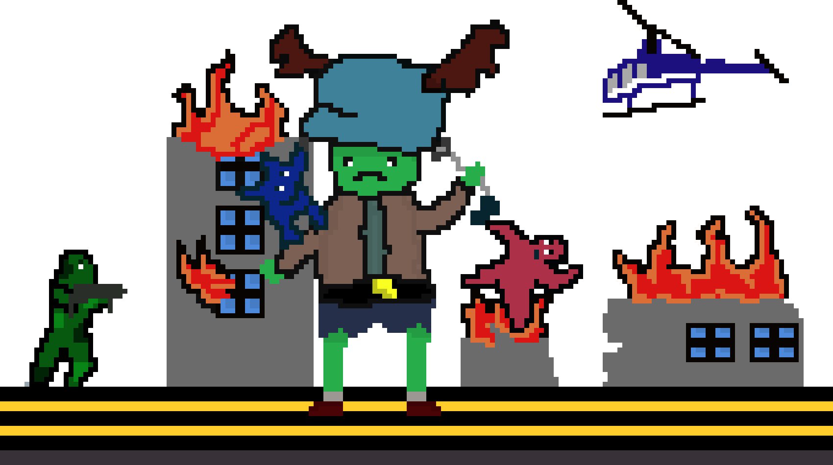 Town Greenie - Cartoon (1700x950)