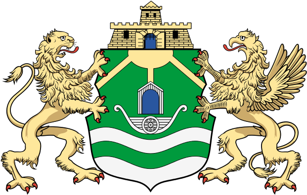 Coa Hungary Town Budapest 9th Big - Budapest Coat Of Arms (630x402)