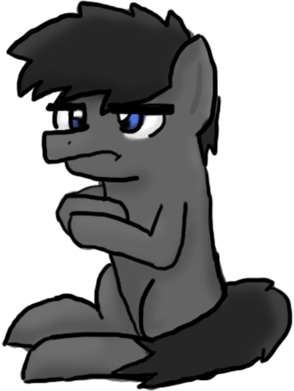 Flicktransition, Grump, Oc, Oc - Cartoon (1024x1328)