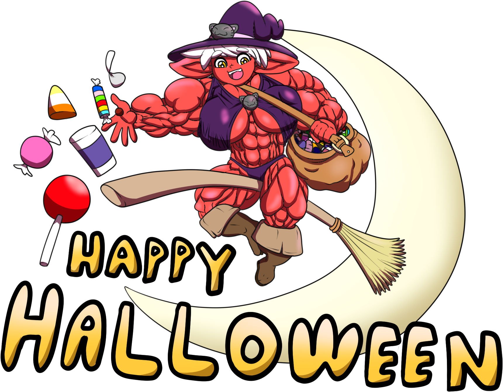 Nothing But Treats By Wobbleblot-alt - Cartoon (1800x1417)