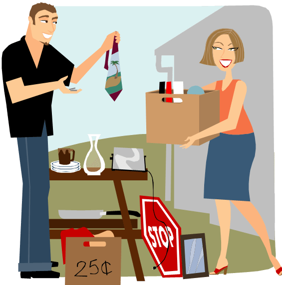 Uumc Will Host A Church Wide Garage Sale On Saturday, - Sale Garage (565x572)