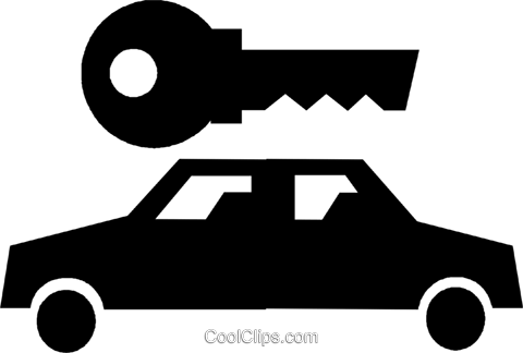 Automóvel Com A Chave Do Carro Livre De Direitos Vetores - Automóvel Com A Chave Do Carro Livre De Direitos Vetores (480x324)
