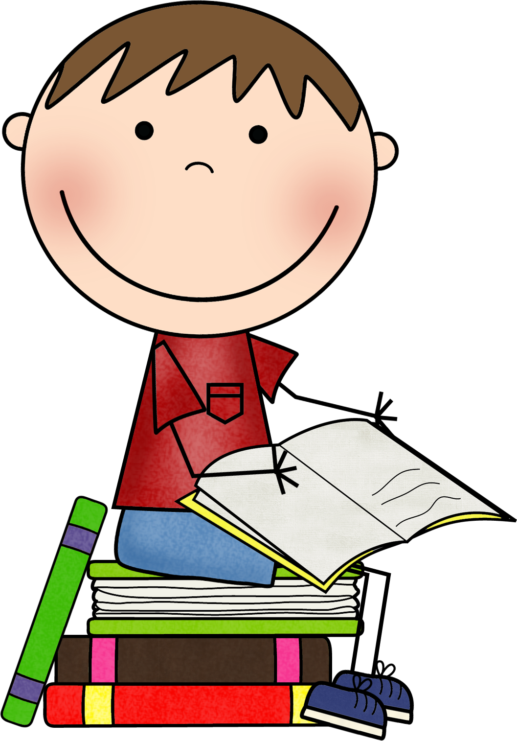 Read To Self Clipart 42 A Time To And Create - Book (1057x1514)