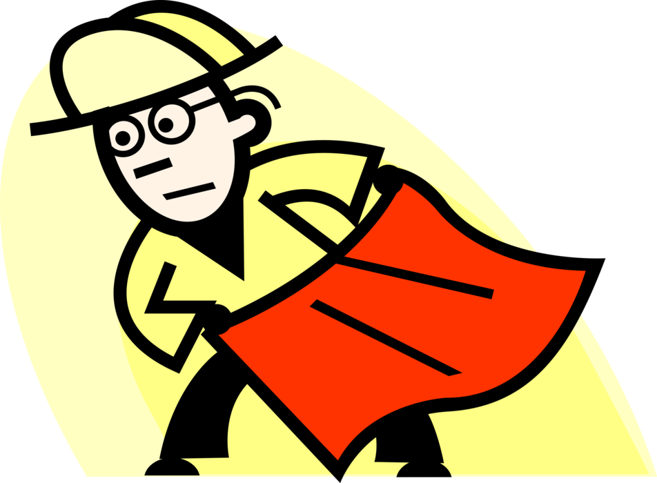 Vector Illustration Of Spanish Toreador Bullfighter - Vector Illustration Of Spanish Toreador Bullfighter (952x700)