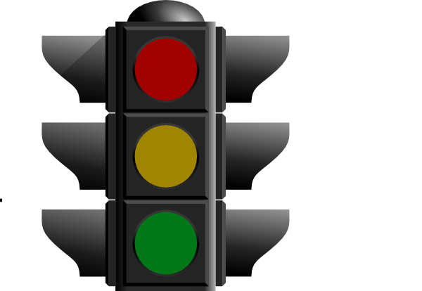 Traffic Light Clipart Animated - Stop Light (600x414)