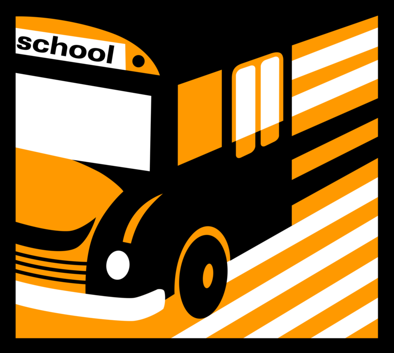 Vector Illustration Of Schoolbus Or School Bus Used - Bus (781x700)