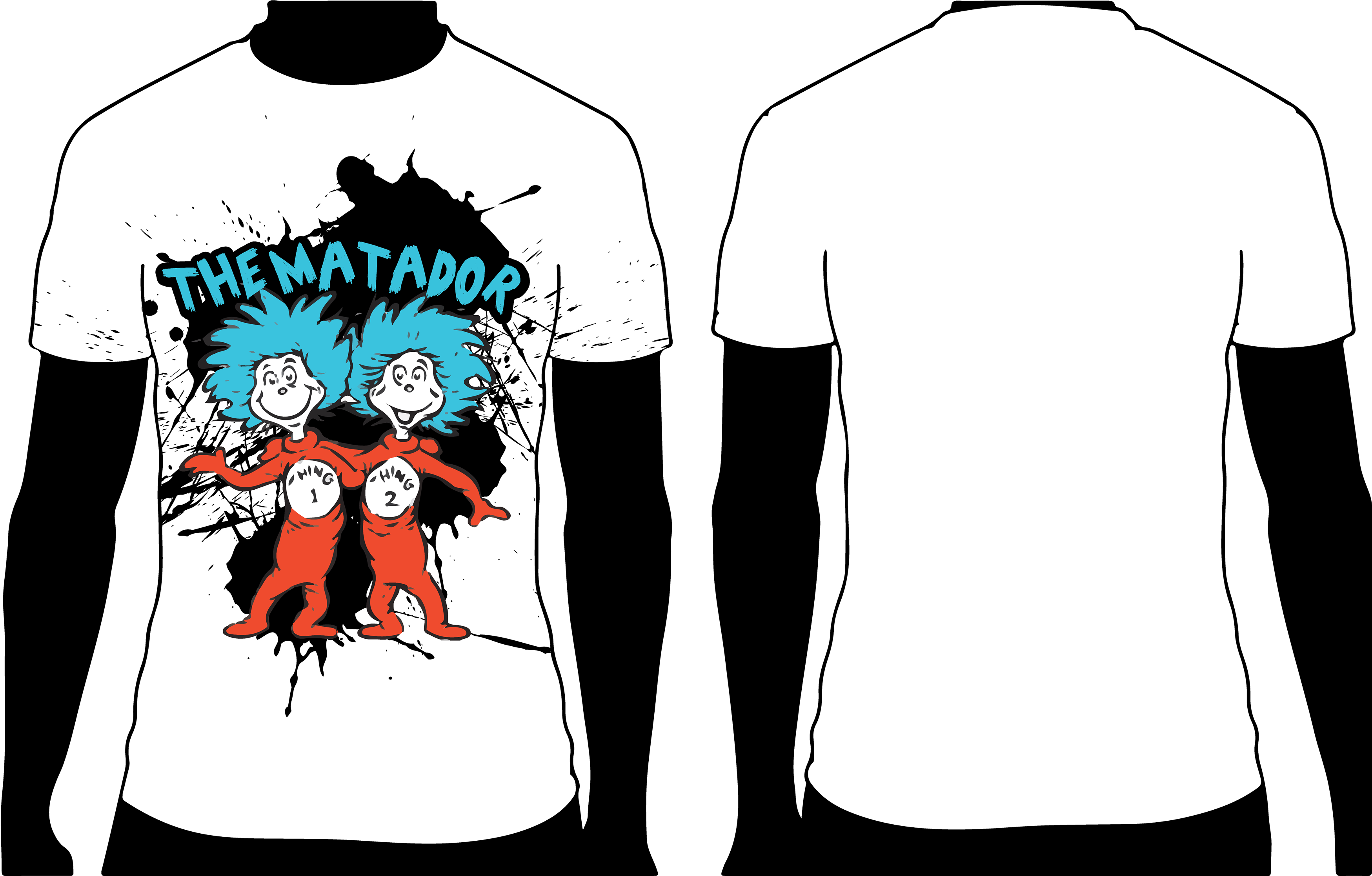 Music - Blank T Shirt Template (3840x2233)