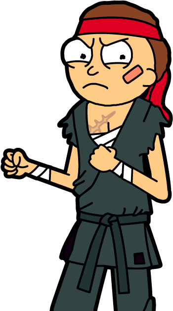 #018 - Morty Matador - Pocket Mortys No Mercy Morty (364x650)